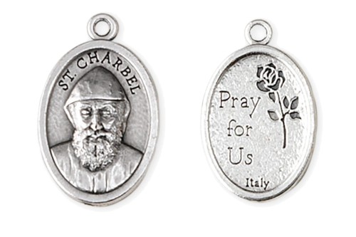 MEDALIK Święty Charbel - 2,2cm