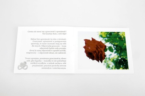 Życzę Ci miłości, co nigdy się nie kończy. Perełka