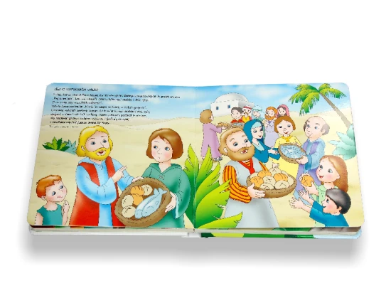 Książka z grawerem Mała Biblia Dla Małych Dzieci + grawer