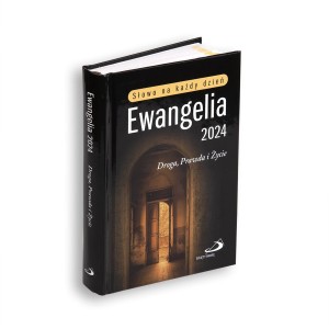 Ewangelia 2024 - mały format, oprawa twarda z tasiemką