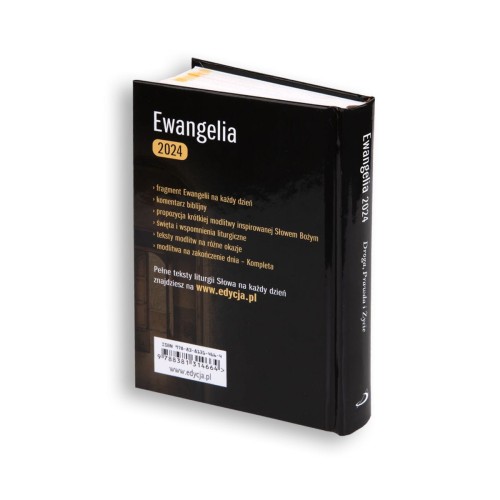 Ewangelia 2024 - mały format, oprawa twarda z tasiemką
