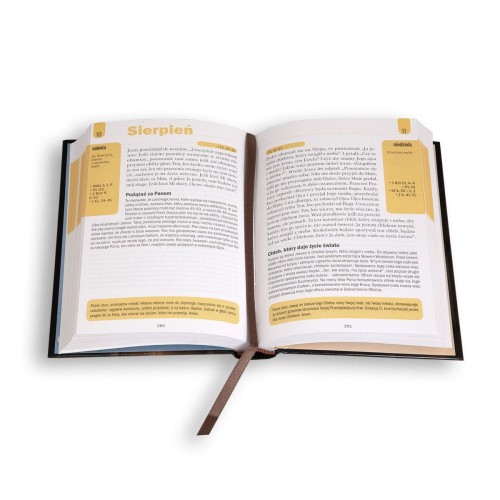 Ewangelia 2024 - mały format, oprawa twarda z tasiemką