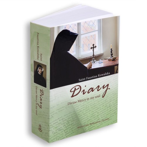 Dzienniczek w j. angielskim - mały format, oprawa broszurowa Diary Divine Mercy in my soul