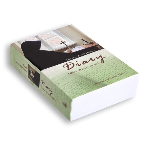 Dzienniczek w j. angielskim - mały format, oprawa broszurowa Diary Divine Mercy in my soul