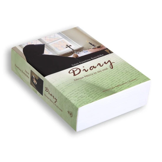 Dzienniczek w j. angielskim - mały format, oprawa broszurowa Diary Divine Mercy in my soul