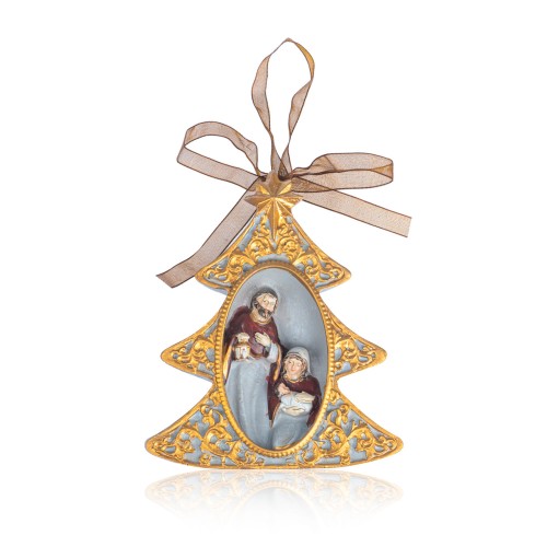 Święta Rodzina - choinka - zawieszka - 9,5 cm