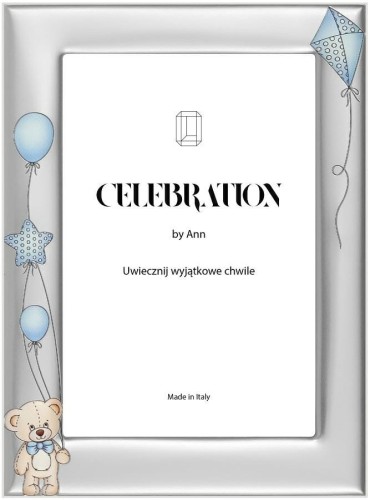 Srebrna ramka na zdjęcie - ramka dziecięca - 10x15