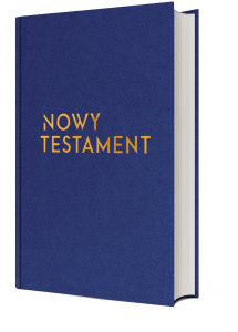 Nowy Testament z infografikami - format B6, wersja złota