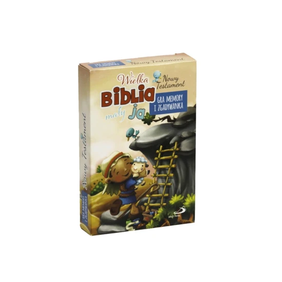 Gra memory i zgadywanka Nowy Testament - karty Wielka Biblia, mały ja