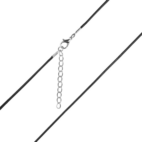 Naszyjnik - krzyżyk - kamień naturalny