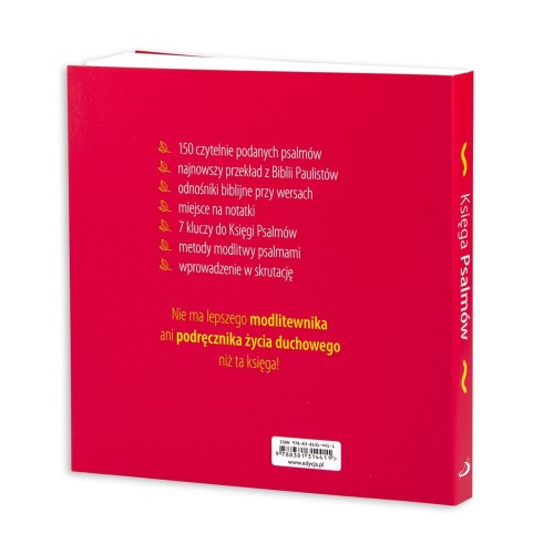 Księga Psalmów z notatnikiem i skrutacją
