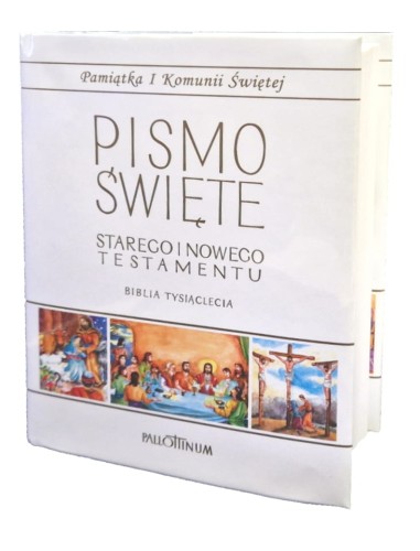Pismo Święte. Stary i Nowy Testament w obwolucie. Edycja Komunijna