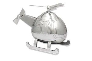 Skarbonka HELIKOPTER - Pamiątka & Upominek Chrzest Roczek Urodziny