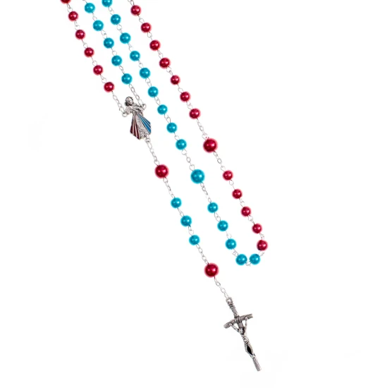 Różaniec Jezus Miłosierny z pudełkiem -8mm