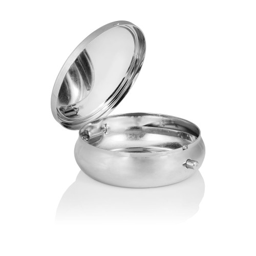 Różaniec w pudełku z imieniem IHS Komunia GRAWER