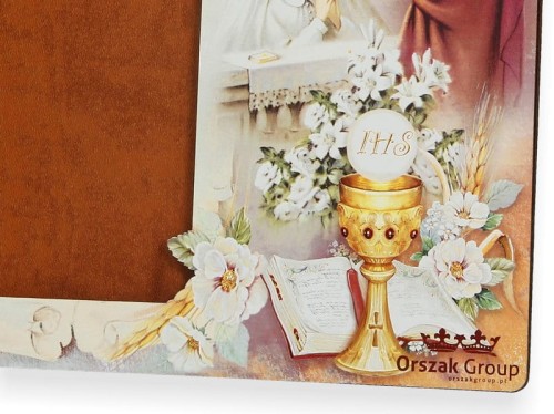 Ramka na zdjęcie Pierwsza Komunia Święta (dz)