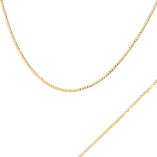 Złoty krzyżyk dwukolorowy z Jezusem medalikiem św. Benedykta łańcuszek pr. 585 DEDYKACJA