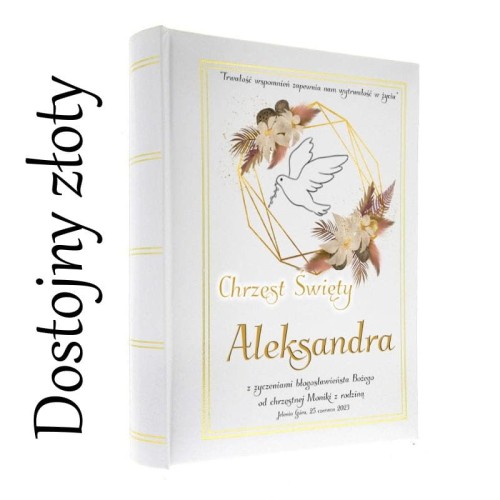 NA CHRZEST - album na zdjęcia z nowoczesnym nadrukiem UV