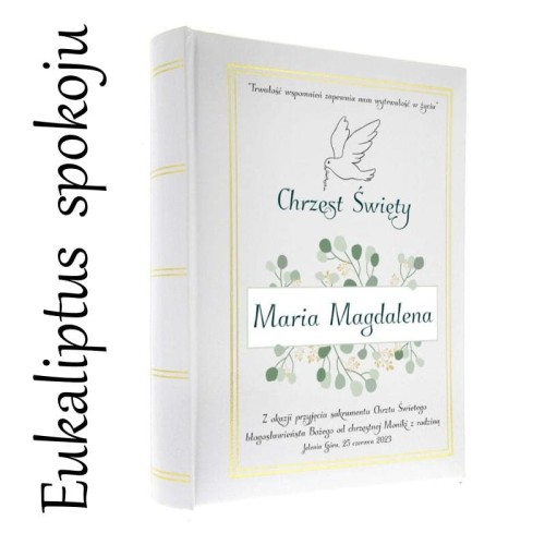 NA CHRZEST - album na zdjęcia z nowoczesnym nadrukiem UV