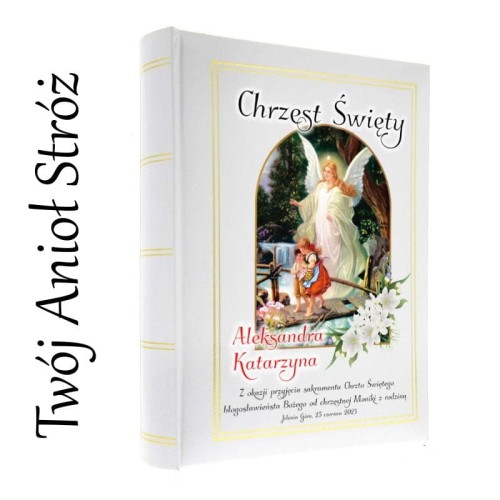 NA CHRZEST - album na zdjęcia z nowoczesnym nadrukiem UV