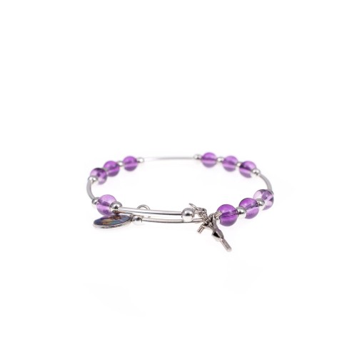 Bransoletka - Koronka do św. Krzysztofa - instrukcja modlitwy