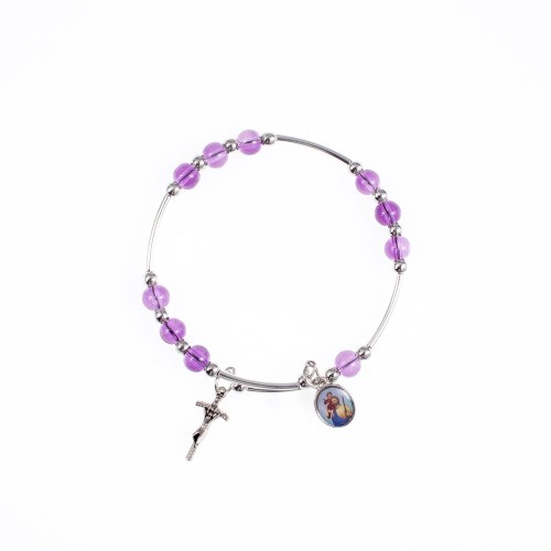 Bransoletka - Koronka do św. Krzysztofa - instrukcja modlitwy