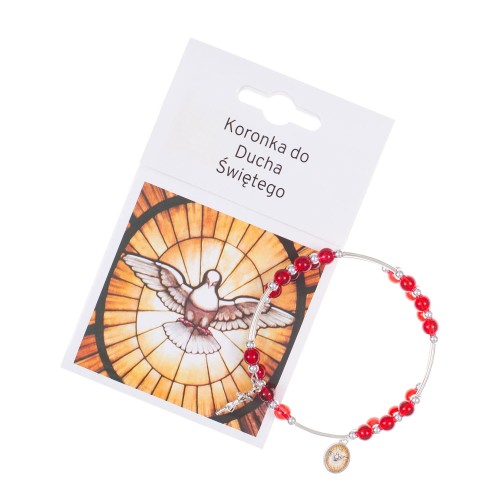 Bransoletka - Koronka do Ducha Świętego - instrukcja modlitwy