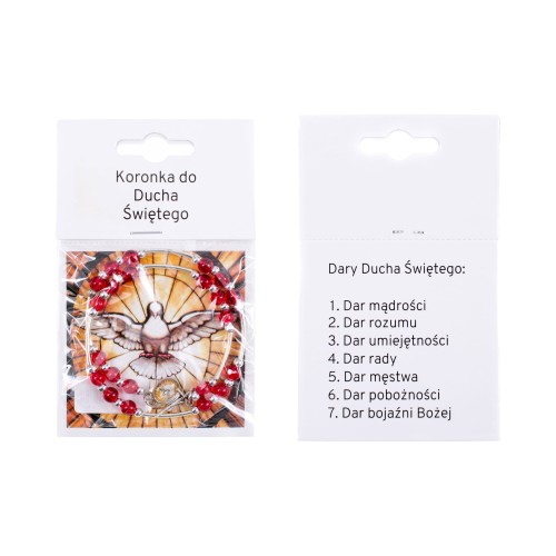 Bransoletka - Koronka do Ducha Świętego - instrukcja modlitwy