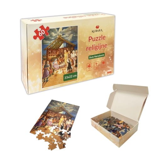 Puzzle religijne - Boże Narodzenie - 60 części