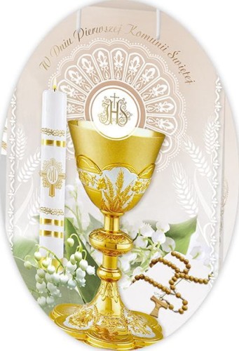 Torba prezentowa komunijna - I Komunia Święta A5
