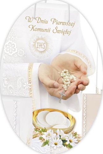 Torba prezentowa komunijna - I Komunia Święta A5