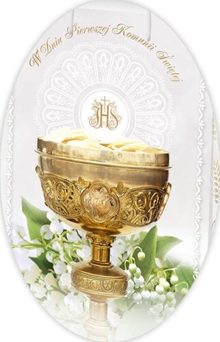 Torba prezentowa komunijna - I Komunia Święta A5