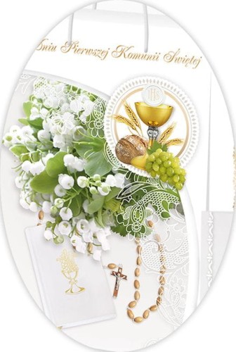 Torba prezentowa komunijna - I Komunia Święta A5