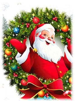 Torba prezentowa świąteczna A5 - MIKOŁAJE