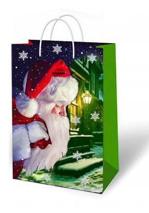 Świąteczna torba prezentowa A4 - MIKOŁAJE