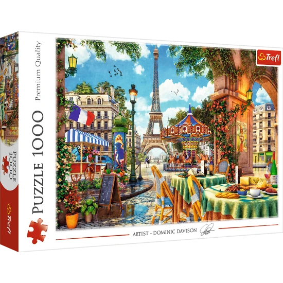 TREFL PUZZLE. Paryski poranek. 1000 elementów