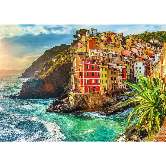 TREFL PUZZLE. Riomaggiore, Włochy. 1000 elementów
