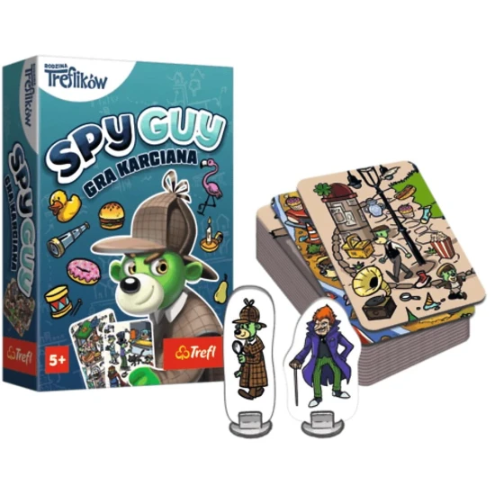 TREFL. Gra karciana Spy Guy