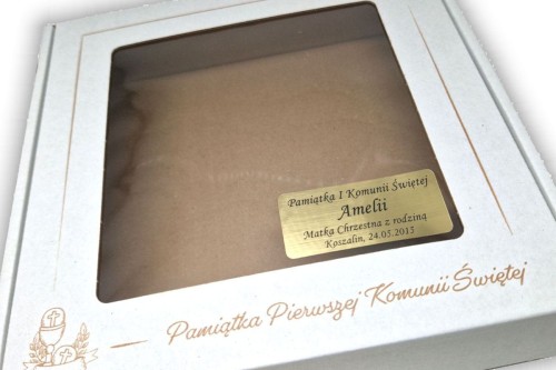 BOX Zestaw Modlitewnik + Różaniec Perłowy + pudełeczko