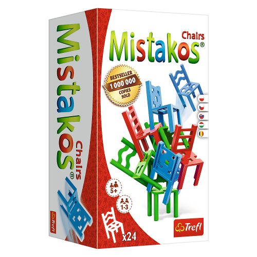 TREFL. Mistakos Krzesła 3-osobowe