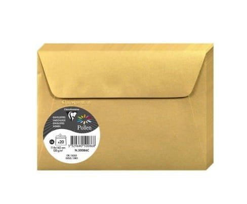 Koperty C6 Złote - 5 sztuk