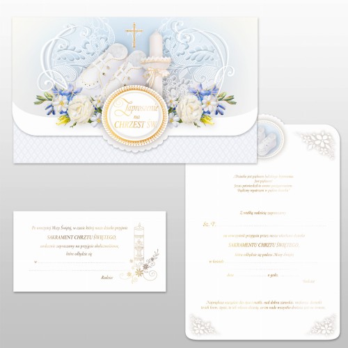 Zaproszenie na Chrzest Święty