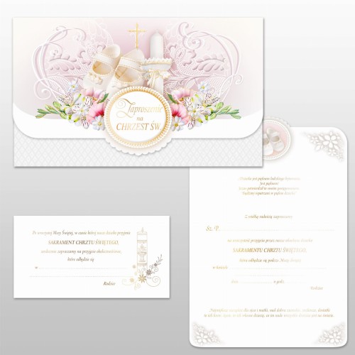 Zaproszenie na Chrzest Święty