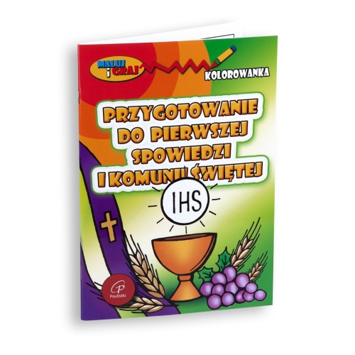 Kolorowanka. Przygotowanie do spowiedzi i I Komunii Świętej