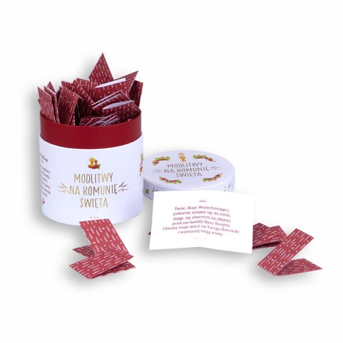 Pudełko "Modlitwy na Komunię Świętą"