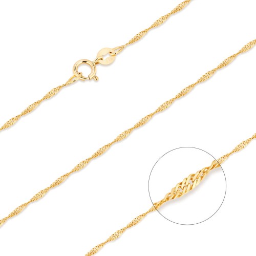 SINGAPUR splot łańcuszka