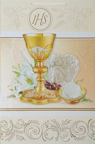 Torba prezentowa I Komunia Święta - pamiątka komunijna A4