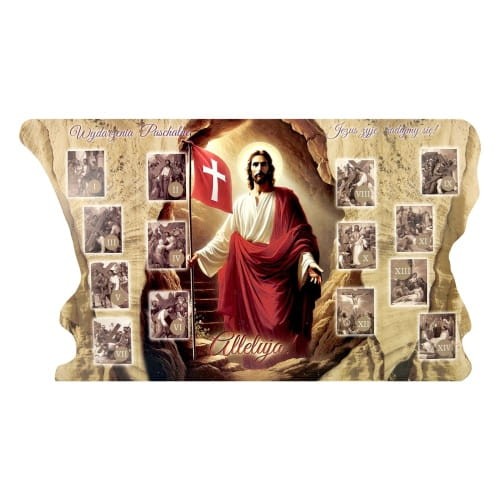 Kontrolka Wielkanocna - Droga Krzyżowa - Jezus Zmartwychwstały