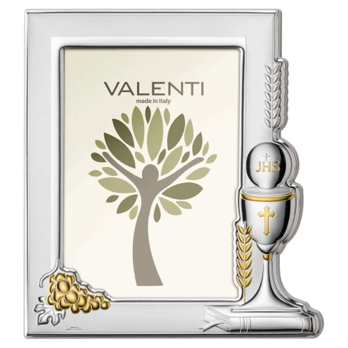 Srebrna ramka na zdjęcie - I Komunia Święta