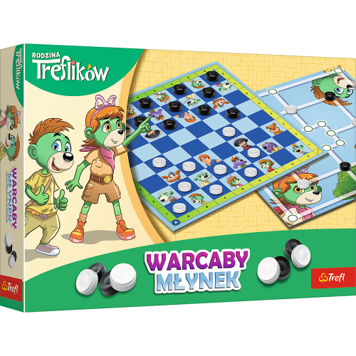 Gra planszowa Warcaby i Młynek, Rodzina Treflików